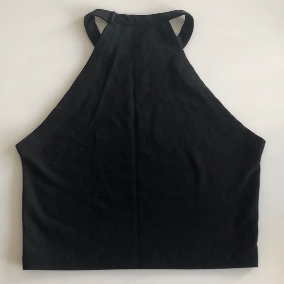 Zara Black Cropped Tank - Picture 2 of 2
